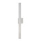 ET2 Lighting ET2 Alumilux Line Satin Aluminum LED Outdoor Wall Light E42343-SA