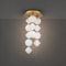Modern Forms by WAC Lighting Modern Forms Pearla Aged Brass LED Flushmount Light FM-2523-AB