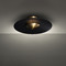 Modern Forms by WAC Lighting Modern Forms Brody Black & Aged Brass LED Flushmount Light FM-88422-BK/AB
