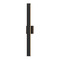 ET2 Lighting ET2 Alumilux Sideline Black LED Outdoor Wall Light E42363-BK