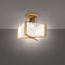 Modern Forms by WAC Lighting Modern Forms Emblem Aged Brass LED Semi-Flushmount Light FM-32112-AB