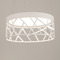 AFX Lighting Afx Lighting Boon White LED Pendant Light with Drum Shade BONP2032L30D1WH