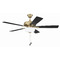 Craftmade Lighting Craftmade Lighting Eos Satin Brass LED Ceiling Fan with Light ECF211SB5-BWNFB