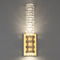 Schonbek Beyond Schonbek Beyond Kemberly Aged Brass LED Sconce BWS60518-AB