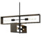 Progress Lighting Progress Lighting Dalton 5-Light Matte Black Linear Chandelier P400370-31M