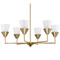 Progress Lighting Progress Lighting Point Dume 5-Light Painted Bronze Chandelier P400372-205