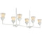 Progress Lighting Progress Lighting Point Dume 10-Light Weathered Brass Pendant P400374-197