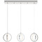 AFX Lighting Afx Lighting Lock Satin Nickel LED Multi-Light Pendant LCKP09L30D1SNLNR3