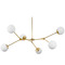 Progress Lighting Progress Lighting Adley 5-Light Coastal Blue Chandelier P400378-109