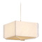 Hudson Valley Lighting Hudson Valley Lighting Louise Patina Gold Leaf LED Pendant Light with Square Shade AH4433-PGL