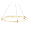 Modern Forms by WAC Lighting Modern Forms Clique Aged Brass LED Pendant Light PD-56431-AB