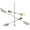 Progress Lighting Progress Lighting Markor 5-Light Brushed Nickel Chandelier P400380-009