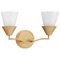 Progress Lighting Progress Lighting Pinellas Soft Gold Bathroom Light P300496-205