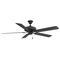 Fanimation Fans Fanimation Fans Edgewood 60 Black Ceiling Fan Without Light FP9060BLW
