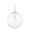 Mitzi by Hudson Valley Mitzi Lola Large Aged Brass Clear Glass Pendant H815701L-AGB