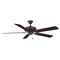 Fanimation Fans Fanimation Fans Edgewood 60 Dark Bronze Ceiling Fan Without Light FP9060DZW