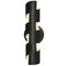 AFX Lighting Afx Lighting Louie Black & Gold LED Sconce LOUS0512L30D1BK