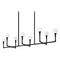 Matteo Lighting Matteo Lighting Candlestix Black Island Light C64808BKOP