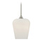 Savoy House Savoy House Lighting Satin Nickel Mini-Pendant Light with Bowl / Dome Shade 7-6036-1-SN