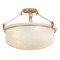 Hudson Valley Lighting Hudson Valley Lighting Lowerre Patina Gold Leaf LED Semi-Flushmount Light 1553-PGL