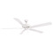 Fanimation Fans Fanimation Fans Edgewood 72 Matte White Ceiling Fan Without Light FP9072MWW