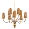 Hudson Valley Lighting Hudson Valley Lighting Atwood Aged Brass LED Chandelier 1640-AGB