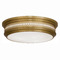 Robert Abbey Lighting Robert Abbey Williamsburg Tucker Antique Brass Flushmount Light 307