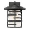 Nuvo Lighting Nuvo Lighting Lansing Textured Black Outdoor Wall Light 60/6402
