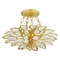 Corbett Lighting Corbett Lighting Vittoria Gold Leaf LED Semi-Flushmount Light 363-18-GL