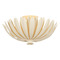 Hudson Valley Lighting Hudson Valley Lighting Whitfield Cream Plaster LED Semi-Flushmount Light 1819-CP