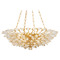 Corbett Lighting Corbett Lighting Vittoria Gold Leaf LED Crystal Chandelier 363-32-GL
