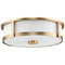 Progress Lighting Progress Lighting Gilliam Vintage Brass LED Flushmount Light P350281-163