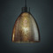 Justice Design Group Justice Design Group Pendants Dark Bronze Pendant Light with Bowl / Dome Shade FSN-8814-18-MROR-DBRZ-BKCD