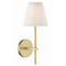 Crystorama Lighting Crystorama Lighting Gamma Aged Brass Sconce GAM-71001-AG