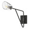 Maxim Lighting Maxim Lighting Keppe Dark Bronze Swing Arm Lamp 26261SSDBZ