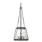 Savoy House Savoy House Lighting Matte Black Pendant Light with Empire Shade 7-1804-4-89