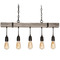 AFX Lighting Afx Lighting Noah Distressed Grey & Black Island Light NOAP3010MBDG