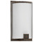 AFX Lighting Afx Lighting Nolan Oakley Bronze LED Sconce NLS061214LAJUDKB