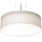 AFX Lighting Afx Lighting Anton Black Pendant Light with Drum Shade ANP1524MBBK-LW
