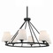 Crystorama Lighting Crystorama Lighting Keenan Black Forged Chandelier KEE-A3006-BF