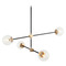 Matteo Lighting Matteo Lighting Cosmic Aged Gold Brass Chandelier C78714AGCL