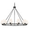 Crystorama Lighting Crystorama Lighting Keenan Matte Black Chandelier KEE-A3009-MK