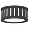 Crystorama Lighting Crystorama Lighting Kendal Black Forged Flushmount Light KEN-2200-BF