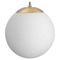 Progress Lighting Progress Lighting Atwell Brushed Bronze Mini-Pendant Light with Globe Shade P500462-109