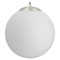 Progress Lighting Progress Lighting Atwell Brushed Nickel Pendant Light with Globe Shade P500463-009
