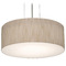 AFX Lighting Afx Lighting Anton Black LED Pendant Light with Drum Shade ANP1214LAJUDBK-JT