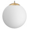 Progress Lighting Progress Lighting Atwell Brushed Bronze Pendant Light with Globe Shade P500463-109