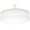 AFX Lighting Afx Lighting Anton Black Pendant Light with Drum Shade ANP1932MBBK-LW