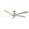 Visual Comfort Fan Collection Visual Comfort Fan Collection Sean Lavin Aspen 70 Burnished Brass Ceiling Fan Without Light 5ASPR70BBSWWO