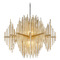 Corbett Lighting Corbett Lighting Theory Gold Leaf & Stainless Steel LED Pendant Light 238-43-GL/SS
